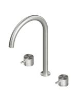 Смеситель для кухонной мойки встраиваемый Quadro design Idealaqua Inox 2.543.12.600 схема 1