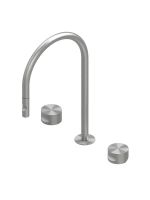 Кухонный смеситель встраиваемый Quadro design Idealaqua Inox 2.563.23.700 схема 1