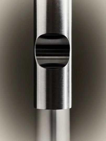 Кухонный смеситель встраиваемый Quadro design Idealaqua Inox 2.563.23.700 схема 2