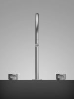 Кухонный смеситель встраиваемый Quadro design Idealaqua Inox 2.563.23.700 схема 9