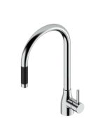 Кухонный смеситель Quadro design Kitchen Brass 97KG CR с выдвижным изливом схема 1 Кухонный смеситель Quadro design Kitchen Brass 97KG CR с выдвижным изливом схема 1