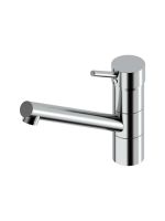 Смеситель для кухонной мойки Quadro design Kitchen Brass 293KG/1 CR поворотный излив схема 1