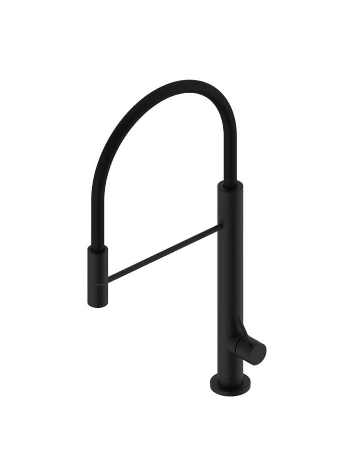 Кухонный смеситель Quadro design Kitchen Brass 398 гибкий излив ФОТО