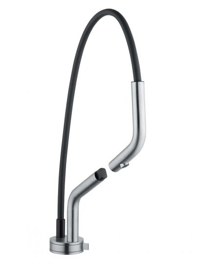 Кухонный смеситель Quadro design Kitchen Inox 405 с выдвижным изливом схема 2 Кухонный смеситель Quadro design Kitchen Inox 405 с выдвижным изливом схема 2