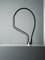 Кухонный смеситель Quadro design Kitchen Inox 405 с выдвижным изливом схема 3 Кухонный смеситель Quadro design Kitchen Inox 405 с выдвижным изливом схема 3