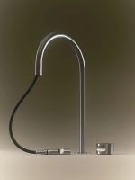 Кухонный смеситель Quadro design Kitchen Inox 463.23.700 с выдвижным изливом схема 5 Кухонный смеситель Quadro design Kitchen Inox 463.23.700 с выдвижным изливом схема 5