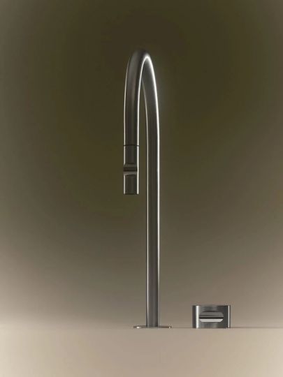 Кухонный смеситель Quadro design Kitchen Inox 463.23.700 с выдвижным изливом схема 7 Кухонный смеситель Quadro design Kitchen Inox 463.23.700 с выдвижным изливом схема 7