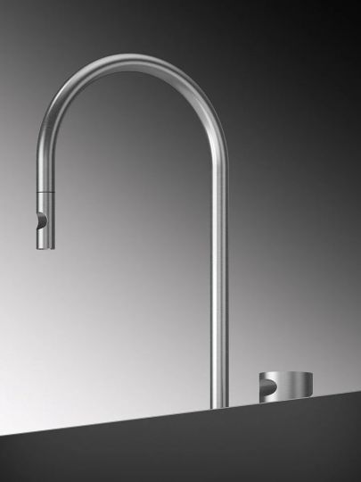 Кухонный смеситель Quadro design Kitchen Inox 463.23.700 с выдвижным изливом схема 9 Кухонный смеситель Quadro design Kitchen Inox 463.23.700 с выдвижным изливом схема 9