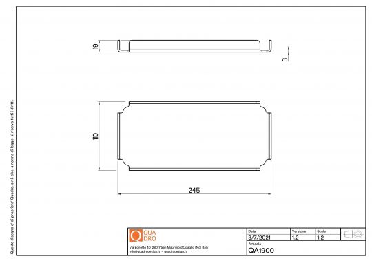 Лотки для хранения Quadro design Eccetera QA1900 AS схема 3 Лотки для хранения Quadro design Eccetera QA1900 AS схема 3