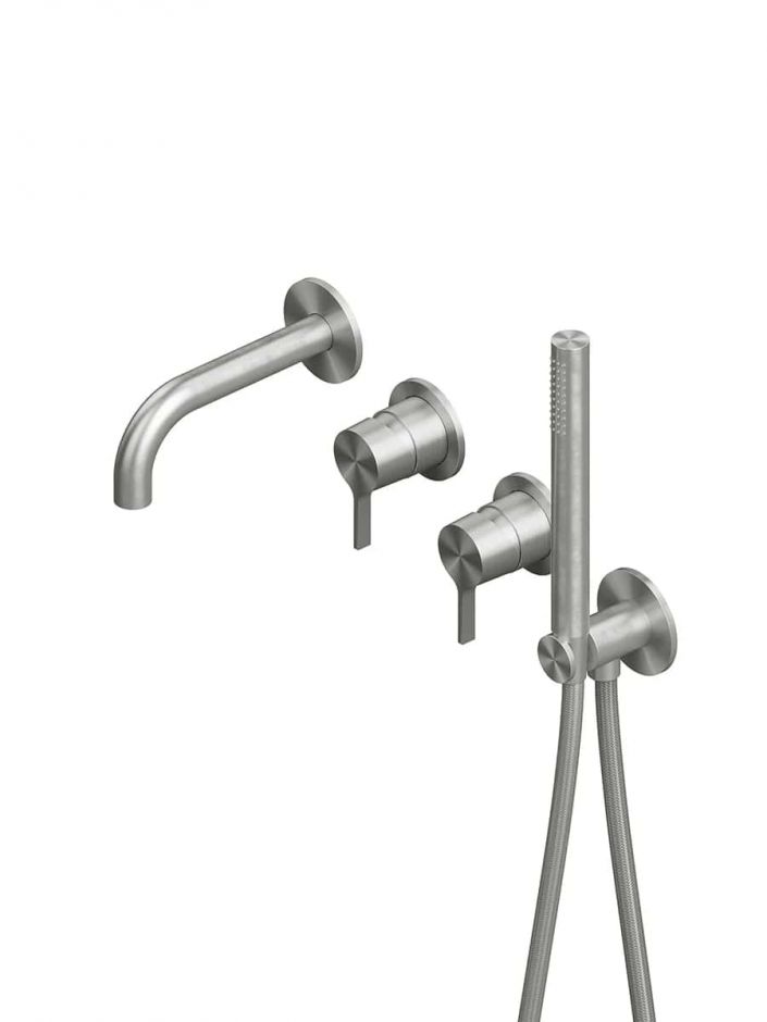 Изображение Смеситель ванны для душа Quadro design Volcano 36 69.00 AS на 2 потребителя