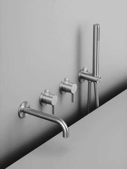 Смеситель ванны для душа Quadro design Volcano 36 69.00 AS на 2 потребителя схема 2