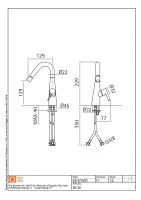 Смеситель для биде Quadro design Volcano 36 35 AS схема 2