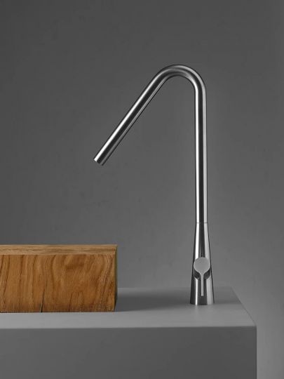 Смеситель для раковины Quadro design Volcano 36 02 AS высокий схема 2