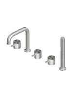 Смеситель на борт ванны Quadro design Source 12 95 с изливом схема 1