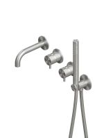 Смеситель для ванны и душа Quadro design Source 13 69.00 четыре отверстия схема 1