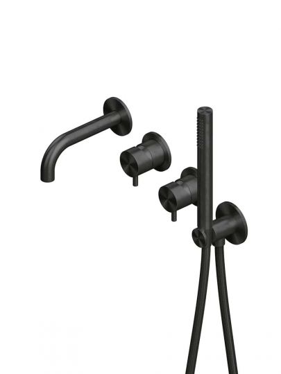 Смеситель для ванны и душа Quadro design Source 13 69.00 четыре отверстия схема 3