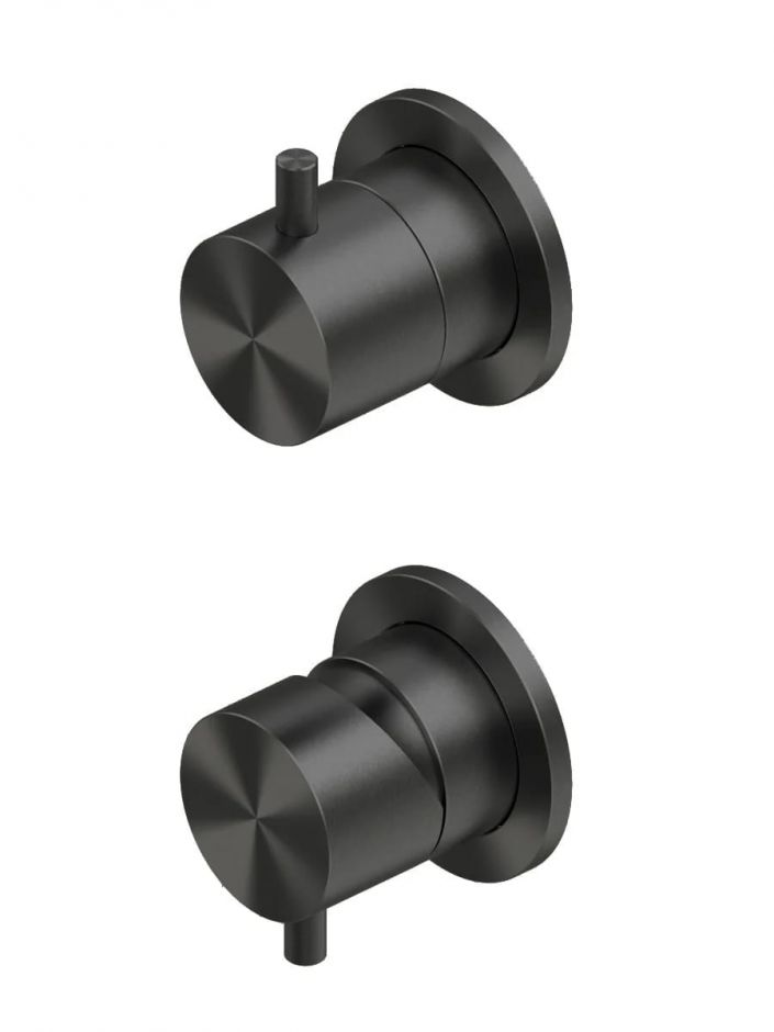 Смеситель для душа Quadro design Source 12 47.00 AS встраиваемый на два отверстия ФОТО