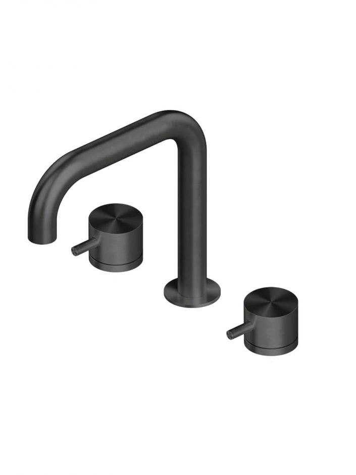 Смеситель для раковины Quadro design Source 12 96 три отверстия ФОТО