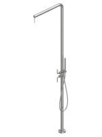 Душевая стойка Quadro design Levo CD014.2/1 AS напольная с ручным душем схема 1