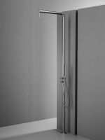 Душевая стойка Quadro design Levo CD014.2/1 AS напольная с ручным душем схема 2