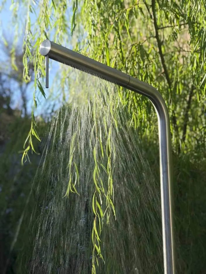 Душевая стойка Quadro design Levo CD014.2/1 AS напольная с ручным душем ФОТО