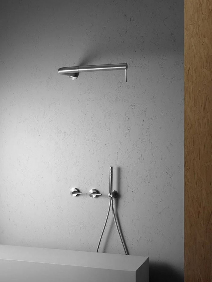 Смеситель для душа Quadro design Levo 14 68 AS на три отверстия ФОТО