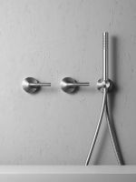 Смеситель для душа Quadro design Levo 14 68 AS на три отверстия схема 3