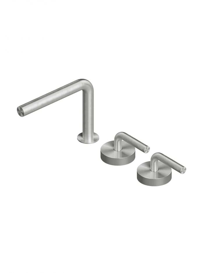 Смеситель для раковины Quadro design Levo 14 33V AS встраиваемый