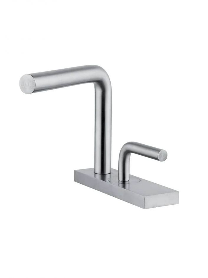 Изображение Смеситель для раковины Quadro design Levo 14 01 AS гидропрогрессивый