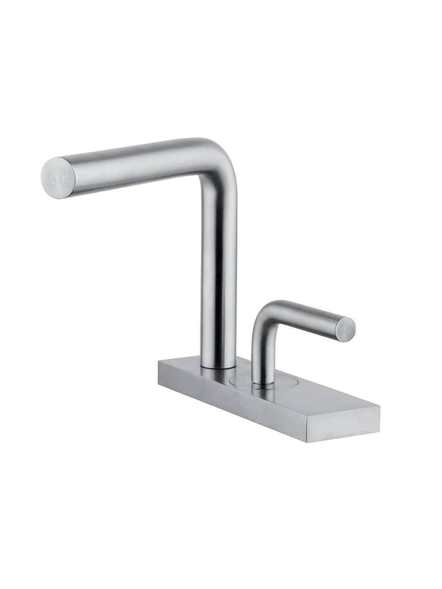 Смеситель для раковины Quadro design Levo 14 01 AS гидропрогрессивый цена от 101 201 ₽ Фото Смеситель для раковины Quadro design Levo 14 01 AS гидропрогрессивый