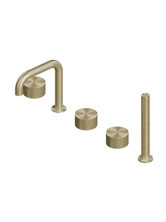 Смеситель на борт ванны Quadro design Stereo 16 98 с изливом ФОТО