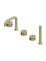 Смеситель на борт ванны Quadro design Stereo 16 98 с изливом схема 2