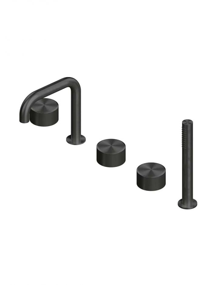 Смеситель на борт ванны Quadro design Stereo 16 98 с изливом ФОТО