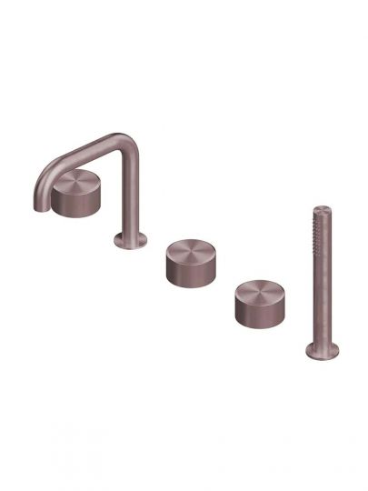 Смеситель на борт ванны Quadro design Stereo 16 98 с изливом схема 4