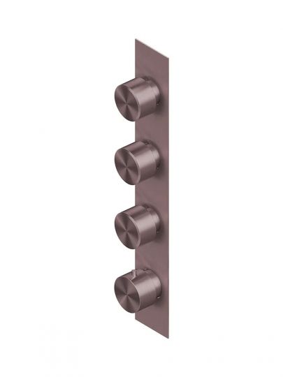 Термостатический смеситель Quadro design Stereo 16 90.0 AS на четыре отверстия схема 4 Термостатический смеситель Quadro design Stereo 16 90.0 AS на четыре отверстия схема 4