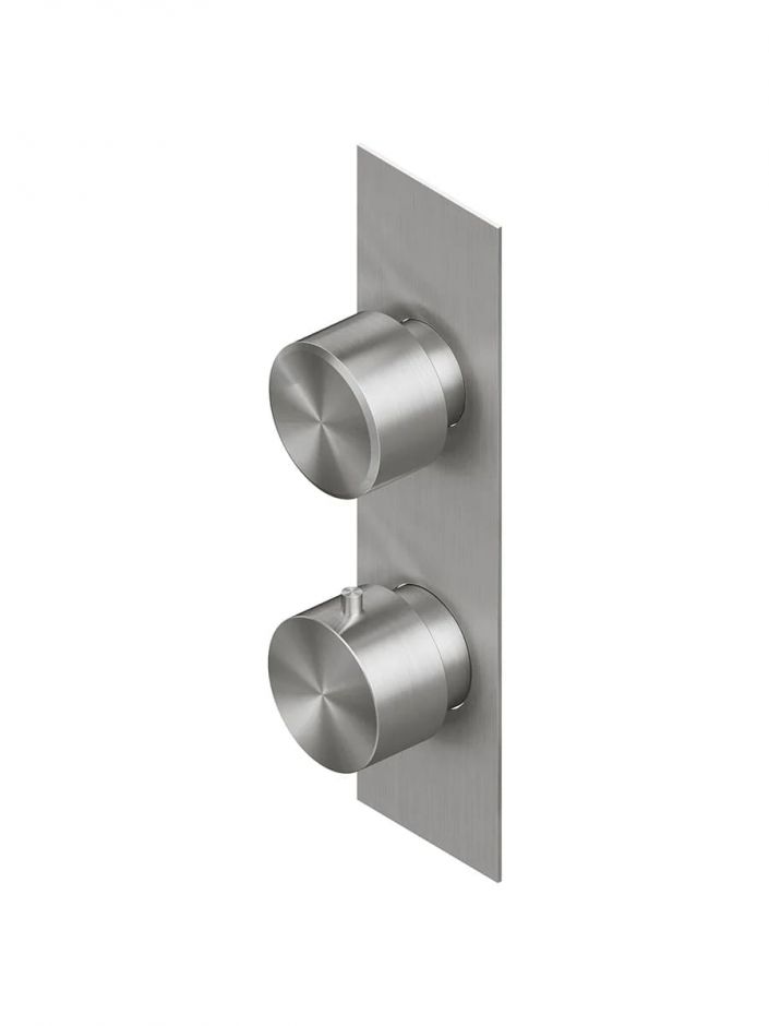 Термостатический смеситель Quadro design Stereo 16 88.0 AS на два отверстия