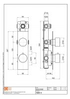 Термостатический смеситель Quadro design Stereo 16 88.0 AS на два отверстия схема 5 Термостатический смеситель Quadro design Stereo 16 88.0 AS на два отверстия схема 5