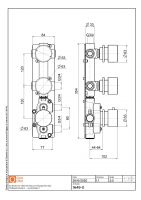 Термостатический смеситель Quadro design Stereo 16 49.0 AS два запорных крана схема 6 Термостатический смеситель Quadro design Stereo 16 49.0 AS два запорных крана схема 6