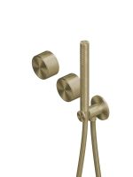 Смеситель для душа Quadro design Stereo 16 68 на три отверстия схема 2