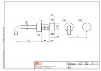 Смеситель для раковины Quadro design Stereo 16 10.00 гидропрогрессивный схема 5