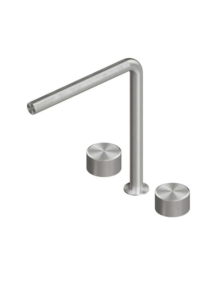 Изображение Смеситель для раковины Quadro design Stereo 16 32V высокий 3 отверстия