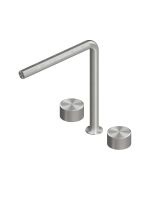 Смеситель для раковины Quadro design Stereo 16 32V высокий 3 отверстия схема 1