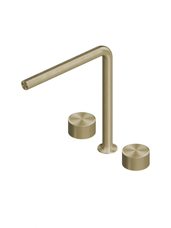 Смеситель для раковины Quadro design Stereo 16 32V высокий 3 отверстия ФОТО