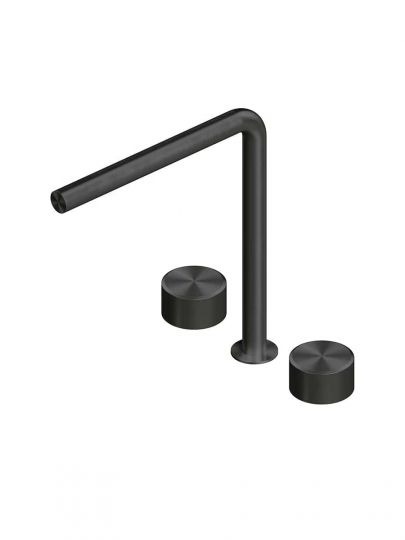 Смеситель для раковины Quadro design Stereo 16 32V высокий 3 отверстия схема 3