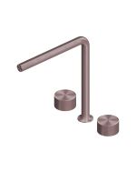 Смеситель для раковины Quadro design Stereo 16 32V высокий 3 отверстия схема 4