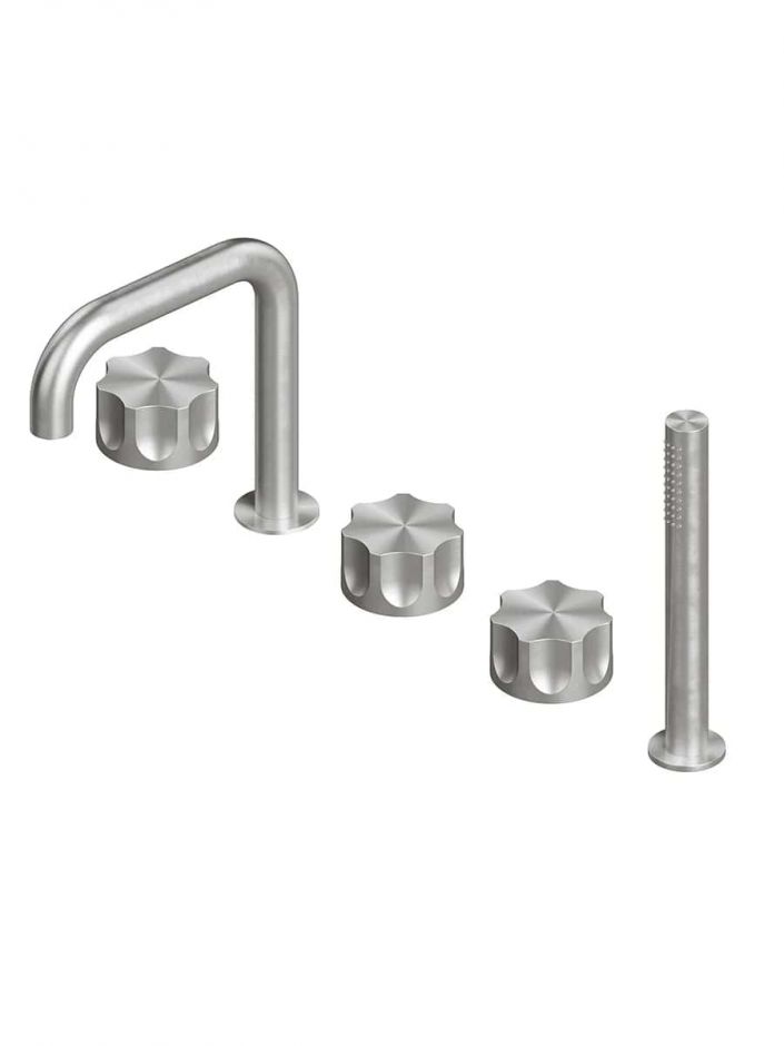 Изображение Смеситель на борт ванны Quadro design Modo 17 98 с изливом