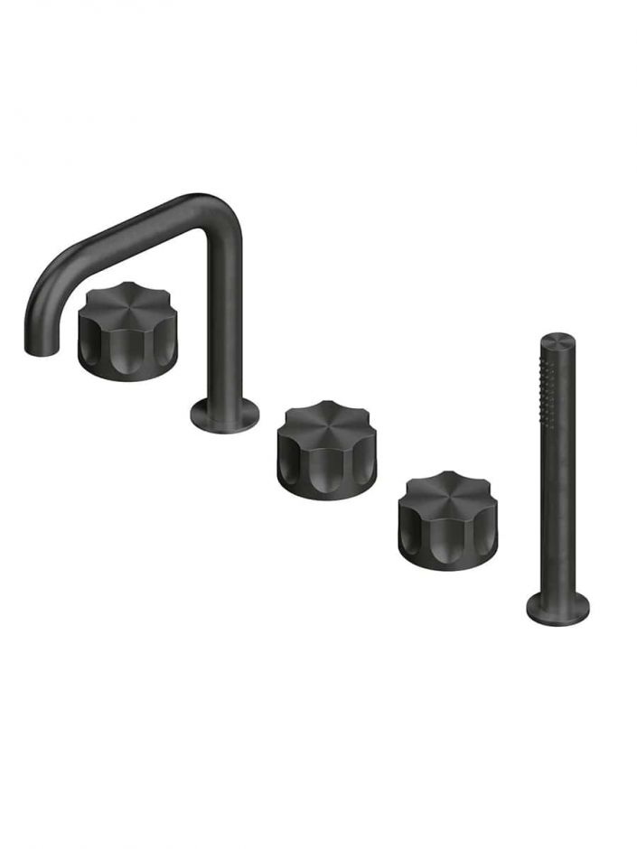 Смеситель на борт ванны Quadro design Modo 17 98 с изливом ФОТО