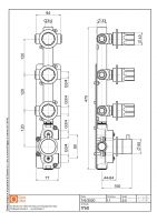 Термостатический смеситель Quadro design Modo 17 50 три запорных крана схема 2 Термостатический смеситель Quadro design Modo 17 50 три запорных крана схема 2