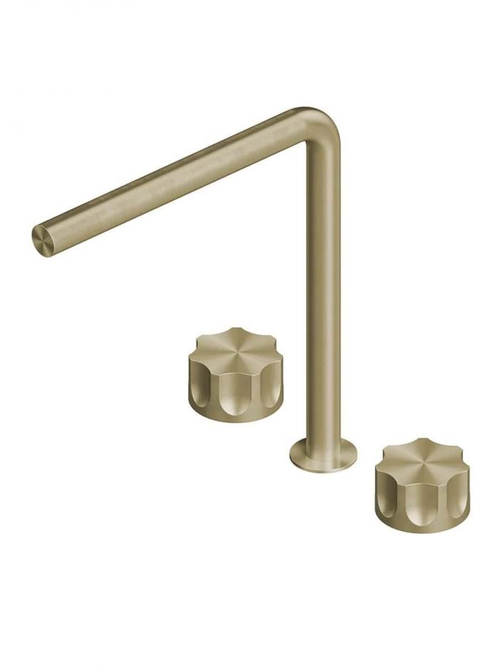 Смеситель для раковины Quadro design Modo 17 32V настольный монтаж высокий ФОТО