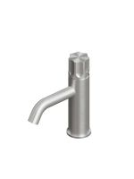 Смеситель для раковины Quadro design Modo 17 01T изогнутый излив схема 1